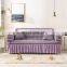 I@home European Classical Bubble Stripe High Stretch Protective Couch Sofa Cover Stretch With Skirt