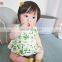 2020 INS hot style children's clothing summer new girl baby lemon vest top all-match PP shorts two-piece suit