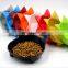 High Quality Melamine Pet Dog Cat Shape Non Slip Feeding Cute Kitten Pet Bowls