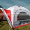 6m Outdoor Portable White Frame supported Inflatable bubble lodge Tent, pop up three-car garage for sale