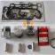 for Isuzu Excavator 3LD1 Head Gasket Piston Ring Engine Bearing Set