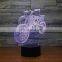 Cool 3D New World Game Lamp  7 Colors Change Led Night Light
