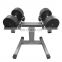 Top quality 32kg  Bodybuilding Gym Dumbbell Set Weightlifting  Fitness  32kg Cast Iron weight  Adjustable Dumbbell set