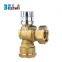 Brass Lockable Ball Valve With Magnetic Handle