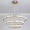 Environmental protection material aluminium+metal luxury chandelier pendant