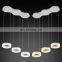 creative personality chandeliers lamps three head modern led pendant light for dining room