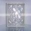 clear rhombus glass block
