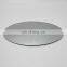 High Quality Oval Silver Mirror Candle Stand Party Table Mirror Centerpiece