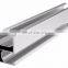 SHENGXIN  Solar Panel Black Aluminium Frame With Corner Key , Extrusion Aluminium Edge Profile For Pv Mounting Systems