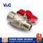 Full Size Brass hot water cw617n ball valve dwg