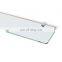 GF007 Rectangle clear mounting slatwall bathroom slatwall glass shelf support brackets