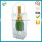Factory price with new design clear PVC ice bag with handle for wine packing