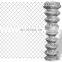 6 foot 9 gauge high quality used chain link fence price galvanized and pvc coated wire fence for sale