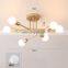 North Europe Creative Personality Iron Ceiling Chandelier For Bedroom Dining-Room