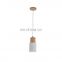 Nordic Simple Wood Designer Pendant Lighting E27 Vintage Hanging Light