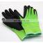Sandy Nitrile Coated HPPE Cut Resistant Hand protection Work Glove CE