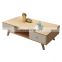 white nordic coffee table wooden modern living room tea coffee table