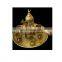 antique brass turkish glass pot sets