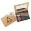Odm Squid Game Private Label Cardboard Kraft Makeup Cosmetic Palette Paper Packaging Eyeshadow Empty Case