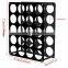 20-Holes Vinyl Storage Rack Acrylic Storage Organizer Multiple Large Holes Display Stand for Vinyl Rolls