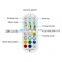 RBG Dimmable Colorful Changing Tripod Standing Decorative Modern Metal Led RGB Corner Floor Lamp Light For Living Room Decor