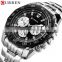 CURREN 8077 Men Quartz Watch Stainless Steel Strap Wristwatch Fashion Business Style mens watches g shock