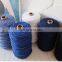 High Tenacity 4mm/100m Sustainable Colorful Natural Leash Rope Cotton Macrame Cotton Rope with Plastic Bag