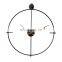 Drop Ship Quartz Clock Movements Gold Mute Silent Wall Clocks Reloj De Cuarzo For Metal Wall Decoration Wall Decor Home decor