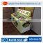 portable top sliding open glass door chest freezer for ice cream