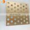 Aluminum powder coating punching hole metal screen manufacturer