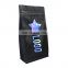 customized holographic logo mylar coffee bag with valve 250g 500g 1kg