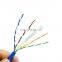 Free sample copper 4 pairs 305m ethernet s-ftp cat6 cable SFTP / FTP / UTP lan cable cat6a cable