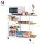 Best Price Cutting Board Wire Rolling Kitchen Island Cart