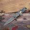 Gray Resin Handle  Camping Knife Folding Pocket Knife For Outdoor Camping Hiking Hunting