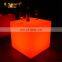 Led Furniture for Party Outdoor Furniture Garden Led Cube Chairs Table With Light for AdRohst Kids
