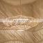 Natural High Quality UFO Rattan Pendant Light Wicker Round Lampshade decor Living Room Restaurant wholesale