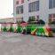 20 seats trackless train rides amusement park equipment electric trackless tourist train for sale