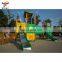 HDPE Amusement Park Playsets Modular Wooden Slide Outdoor Playground Kids Equipment