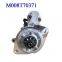 Mitsubishi M008T70371 Truck Engine Starter Manufacturers China Mitsubishi 4dr5 Starter Motor Sample Available Volvo Truck 24V Mitsubishi Starter