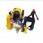 Super light-weight rail drilling machine with hollow drill bits