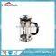 New Coffee Tea Maker with Stainless Steel Plunger High Quality Glass and Stainless Steel