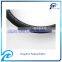 SAE J1402 Rubber Air Braided Brake Hose (mill finish)