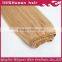  70 300g excellent Brazilian remy Pu skin weft hair extension