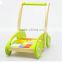 Unique baby walker wooden push toys with blocks for toddlers