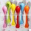 Newborn Baby Products Disposable Plastic Spoon and Fork Temperature Changing Plastic Ice Cream Spoon Colorful Plastic Spoon
