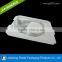 High quality PS flocking white plastic earphone packaging tray