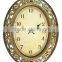 Antique Style Wall Decoration Time Clock with Royal Design Frame/ Clock Hands Time Display