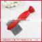 Pet plastic dog comb grooming tool metal lice comb