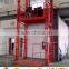 hydraulic vertical elevator guide rail lift up mechanism