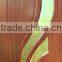 PVC glass door